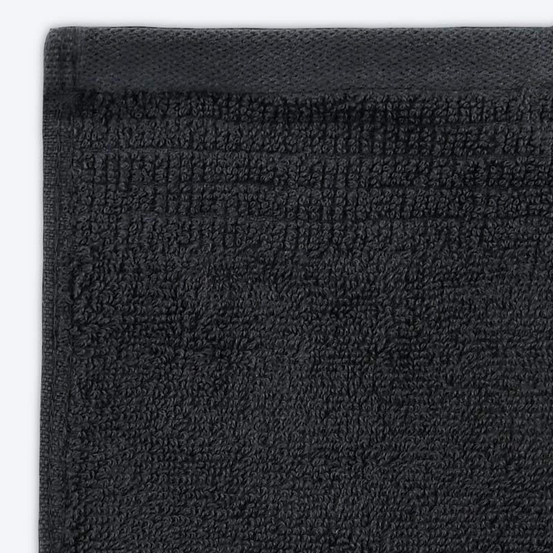 Serviette invité 'Mara' noir