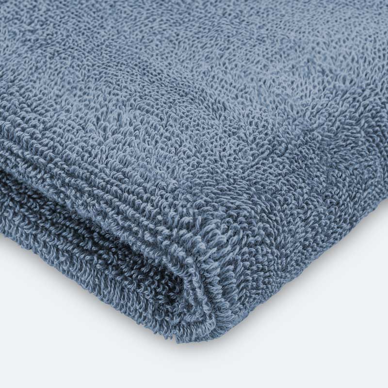 Serviette invité 'Mara' bleu