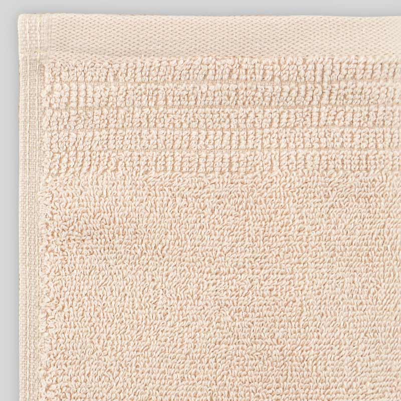 Serviette invité 'Mara' taupe