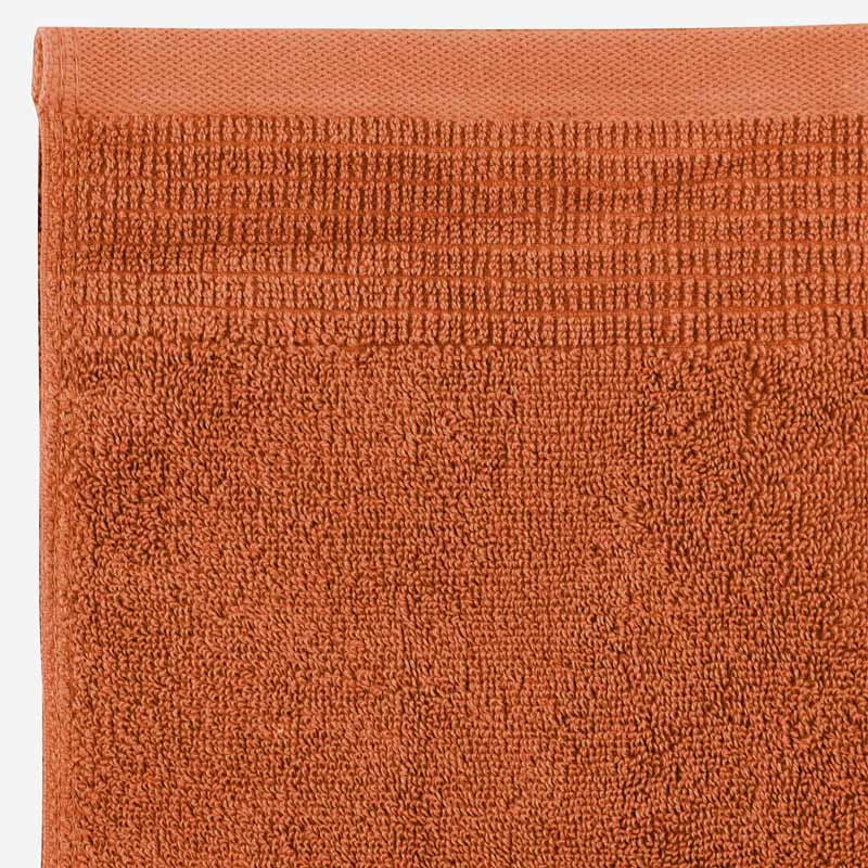 Serviette 'Mara' couleur terracotta