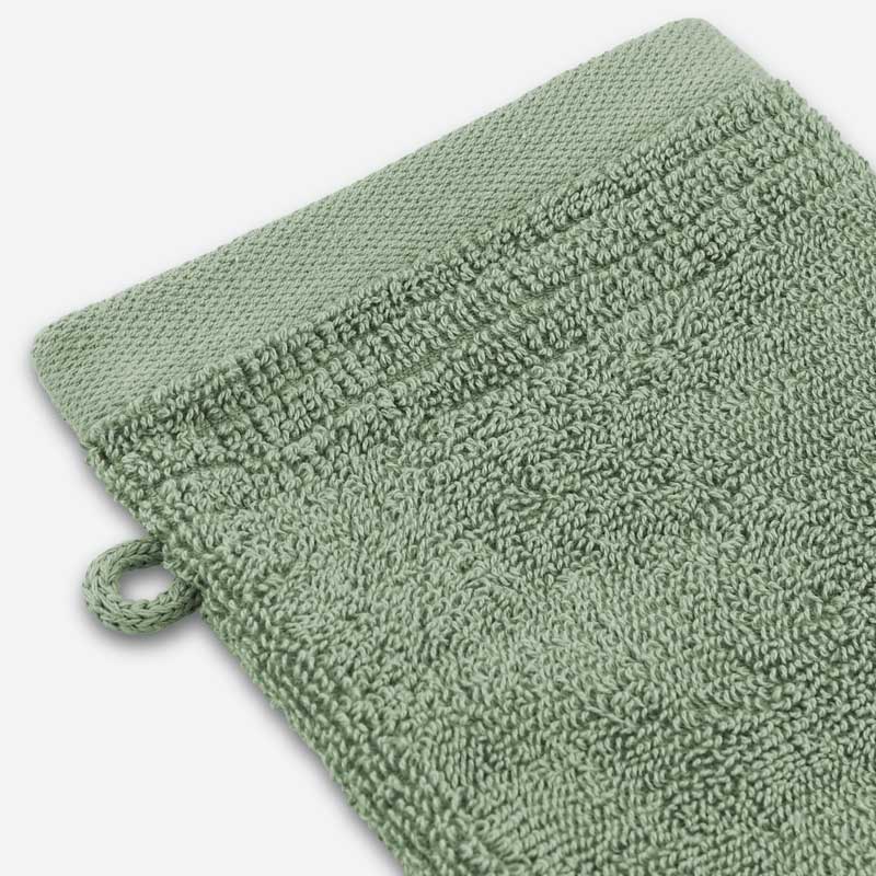 Lot de 2 gants de toilette 'Mara' céladon