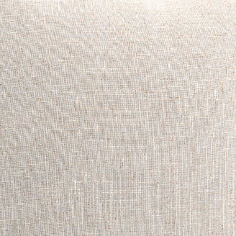 Coussin 'Clea' à volants beige 