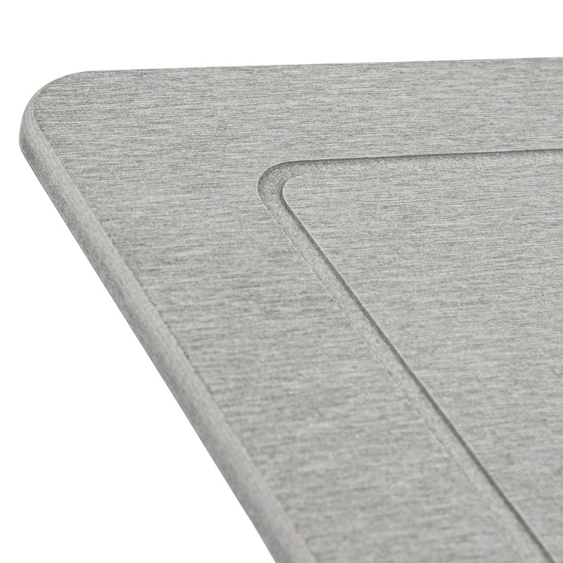 Tapis salle de bain en diatomite gris