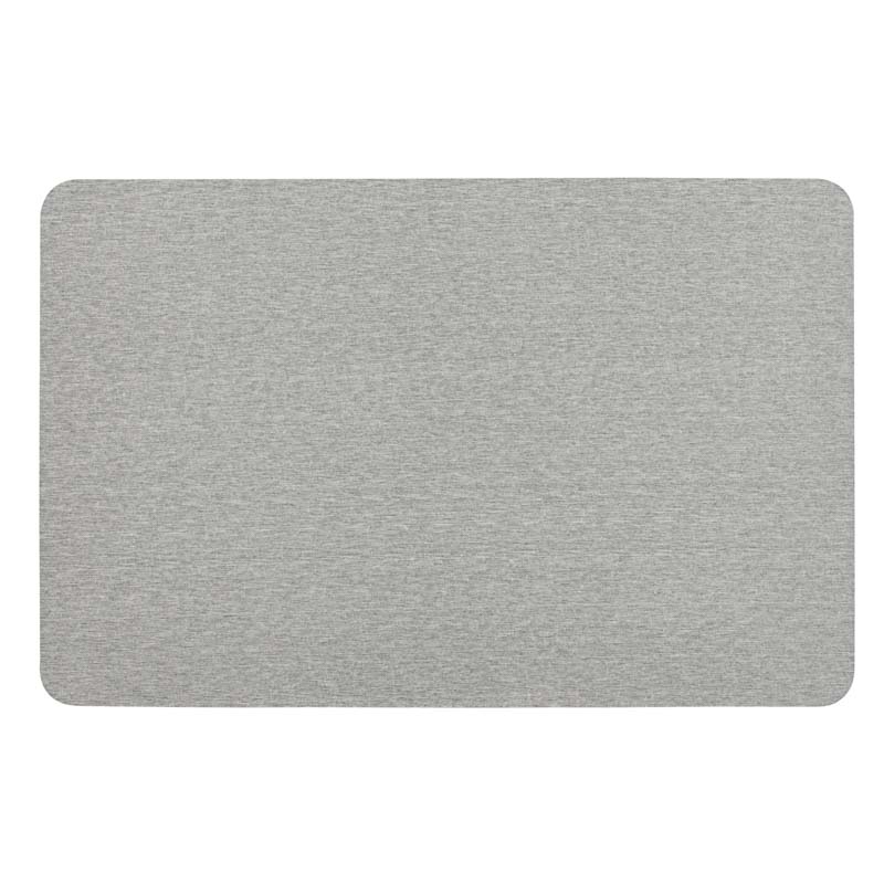 Tapis salle de bain en diatomite gris