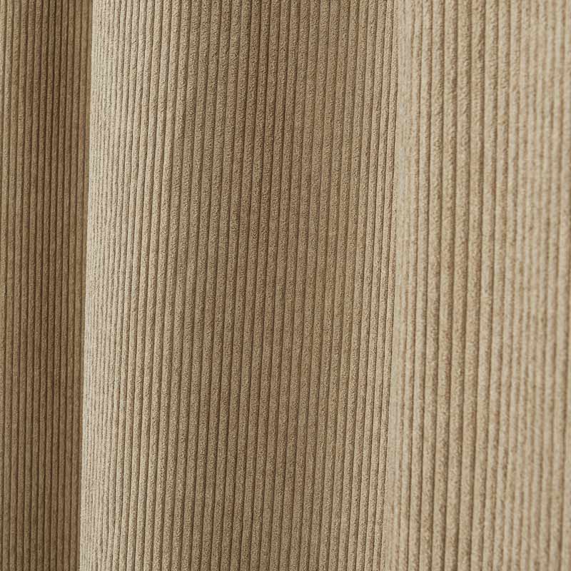 Rideau velours 'Majesty' beige