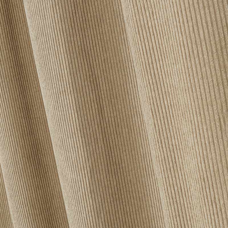 Rideau velours 'Majesty' beige