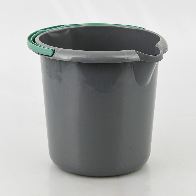 Seau gris vert 10L