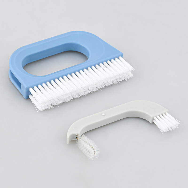 Brosse pour joints 2en1 bleu et gris 