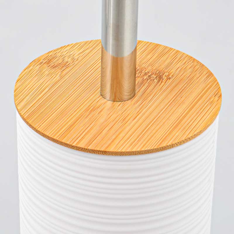 Brosse WC avec support 'Cleo' blanc 
