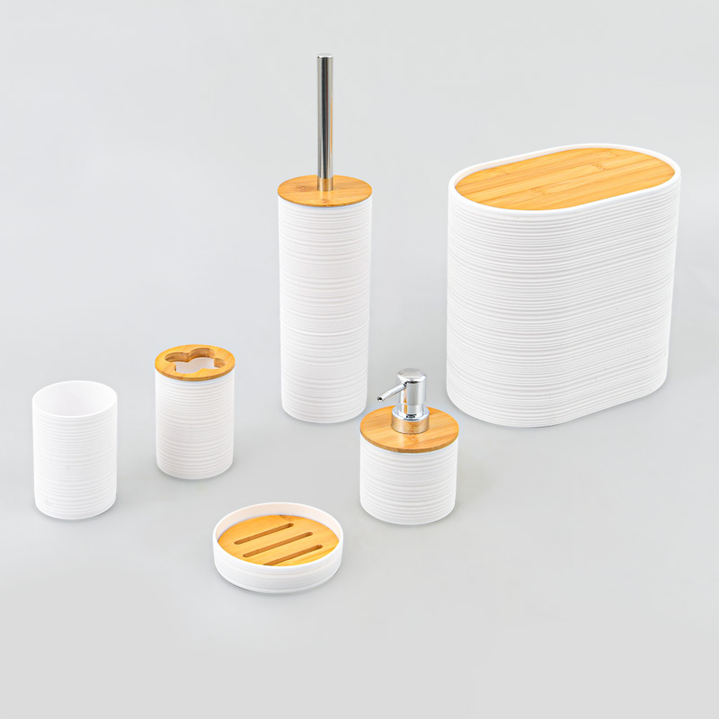 Brosse WC avec support 'Cleo' blanc 