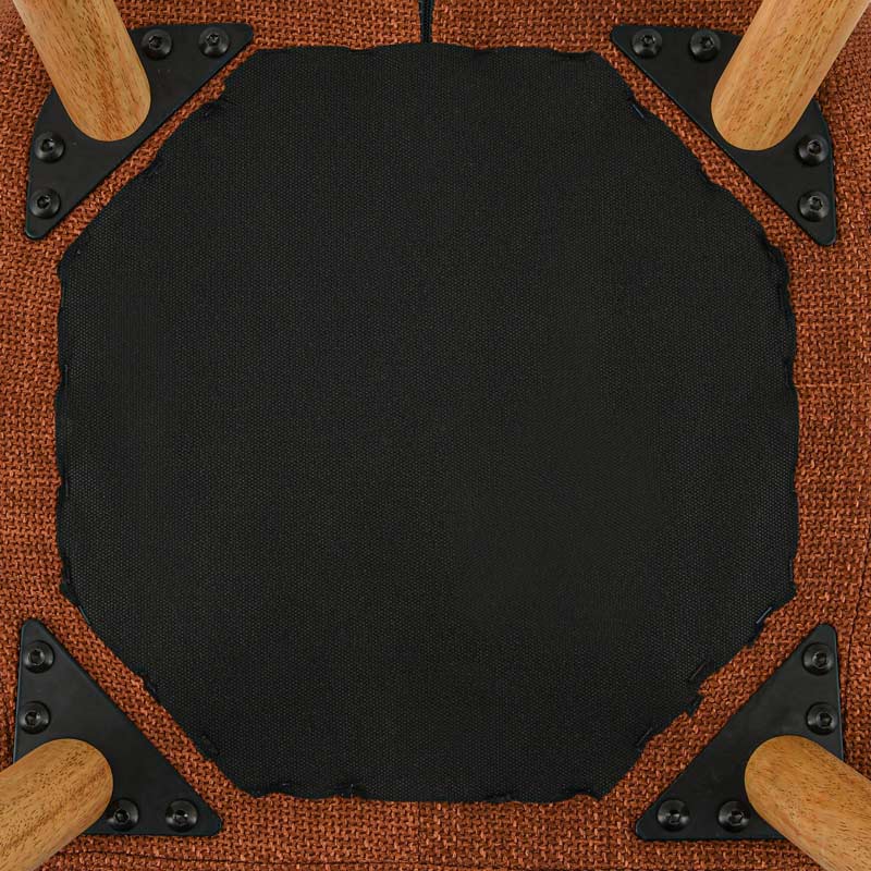 Fauteuil de table 'Hella' terracotta 