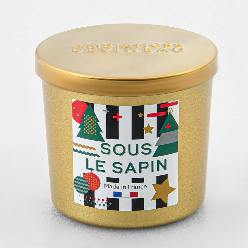 Bougie parfumée 'Sous le sapin'