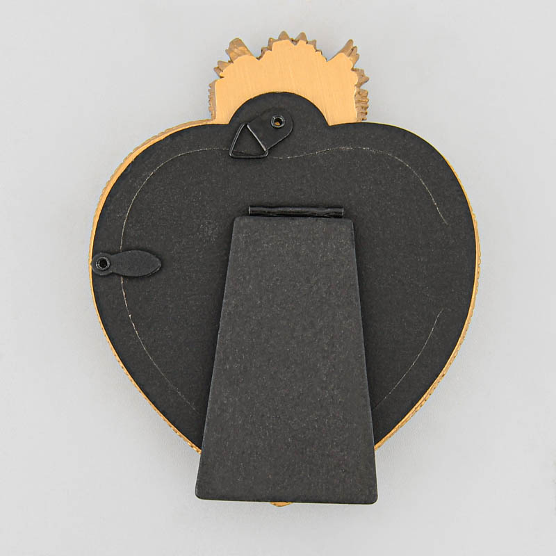 Cadre photo 'Ex Voto' doré 
