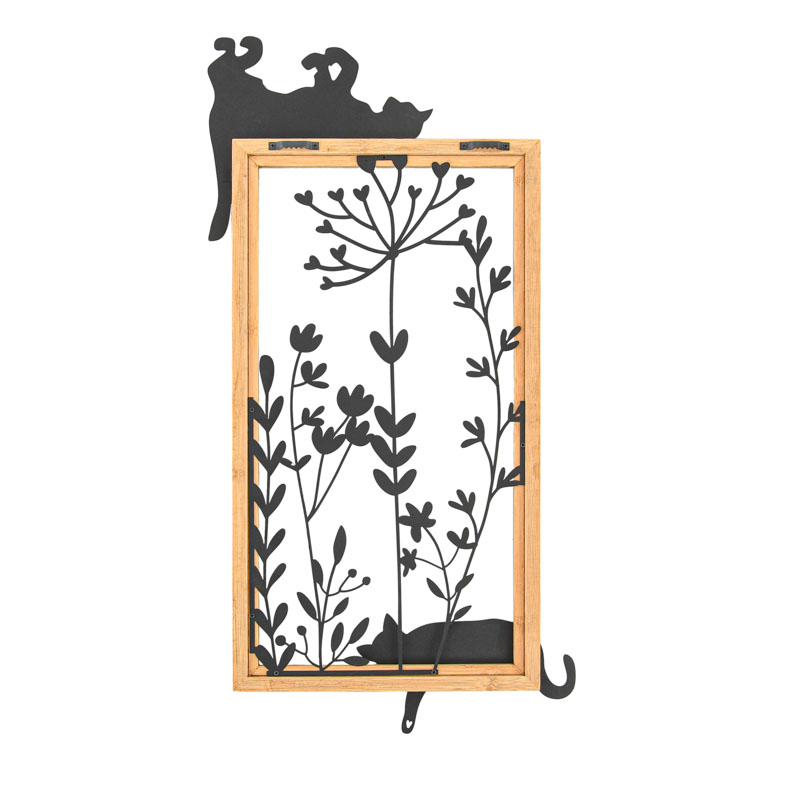 Décoration murale 'Entrechat' noire