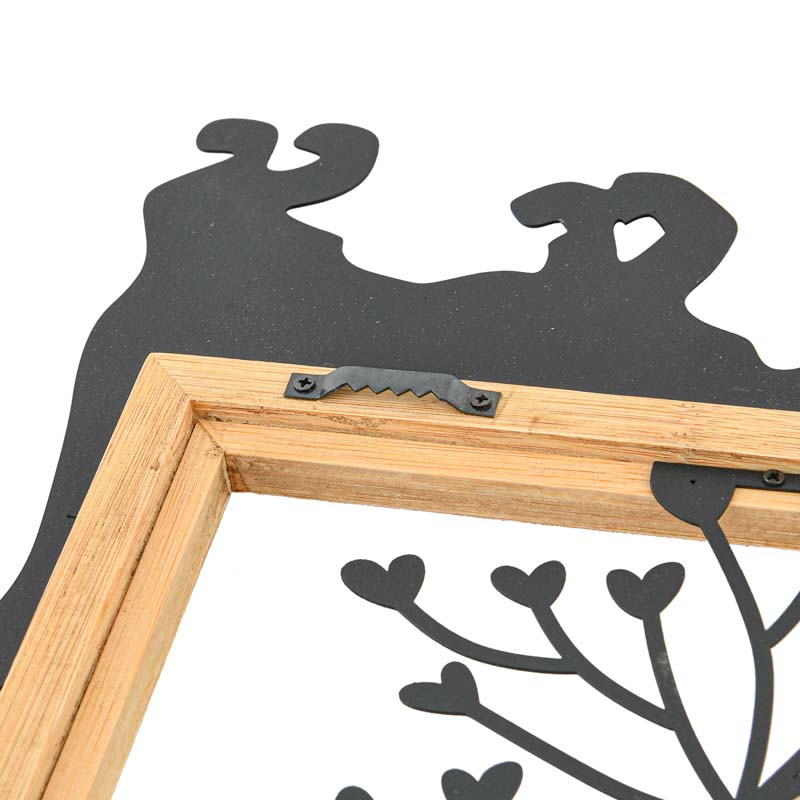 Décoration murale 'Entrechat' noire