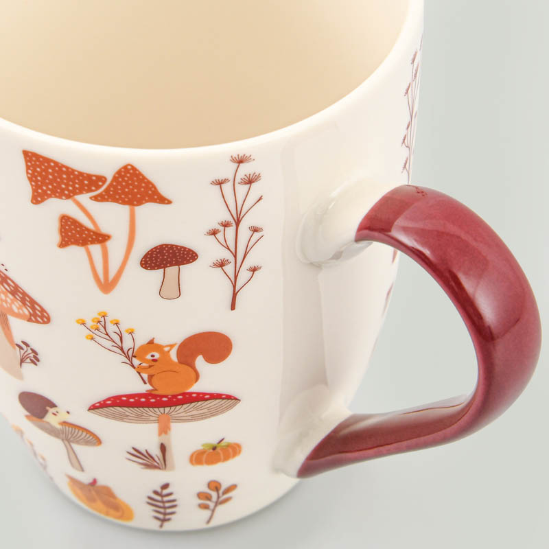 Mug 'Automne' marron 34cl 