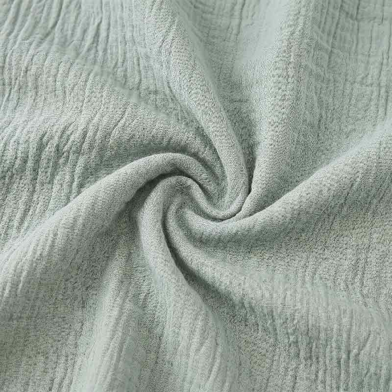 Housse de couette gaze coton 'Harmonie' vert