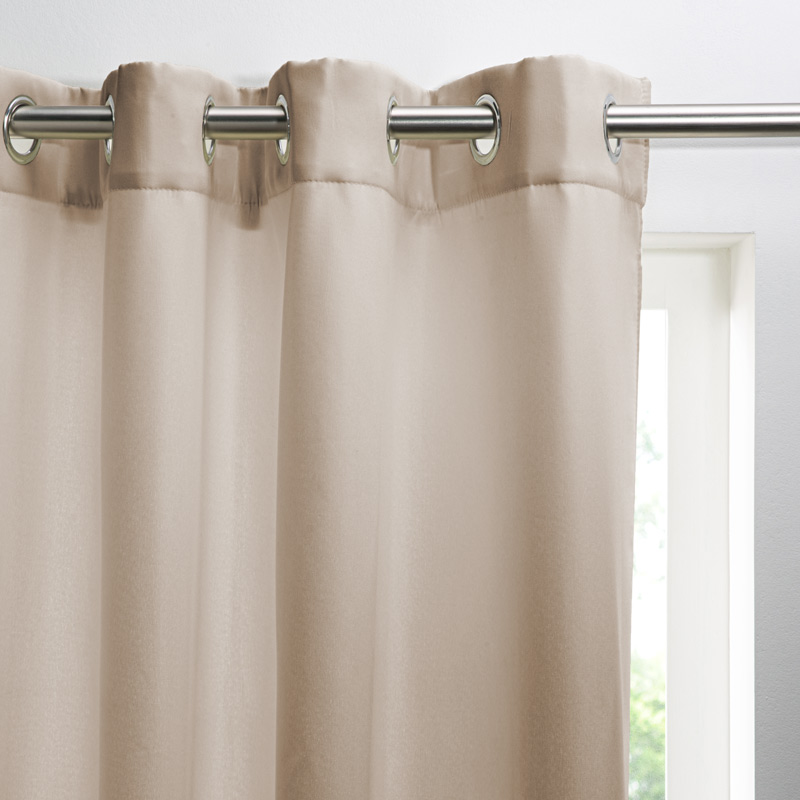 Rideau isolant beige dune