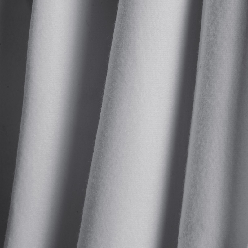 Rideau isolant gris acier