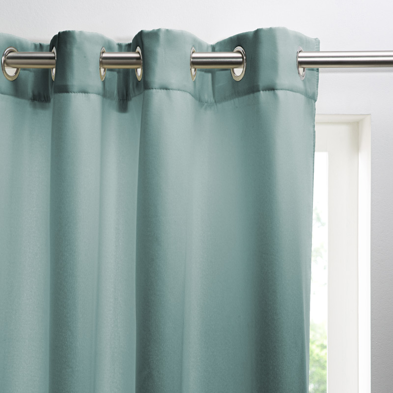 Rideau isolant vert celadon