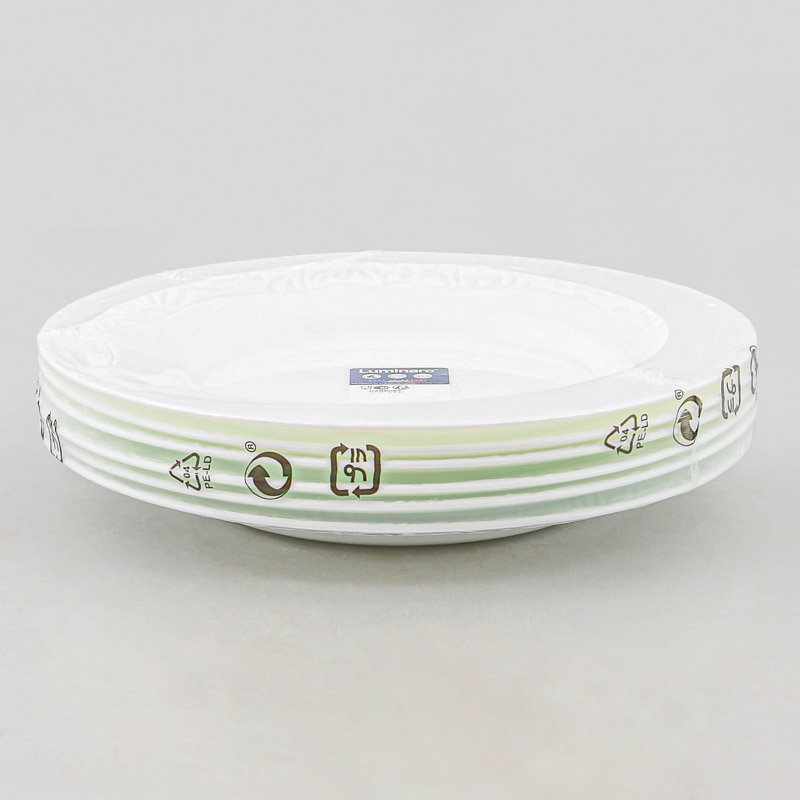 Assiette plate blanche 'Danbury'