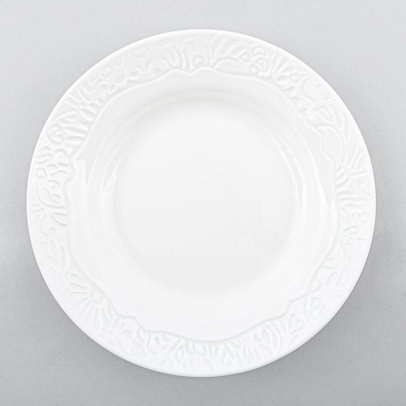 Assiette creuse blanche 'Danbury'