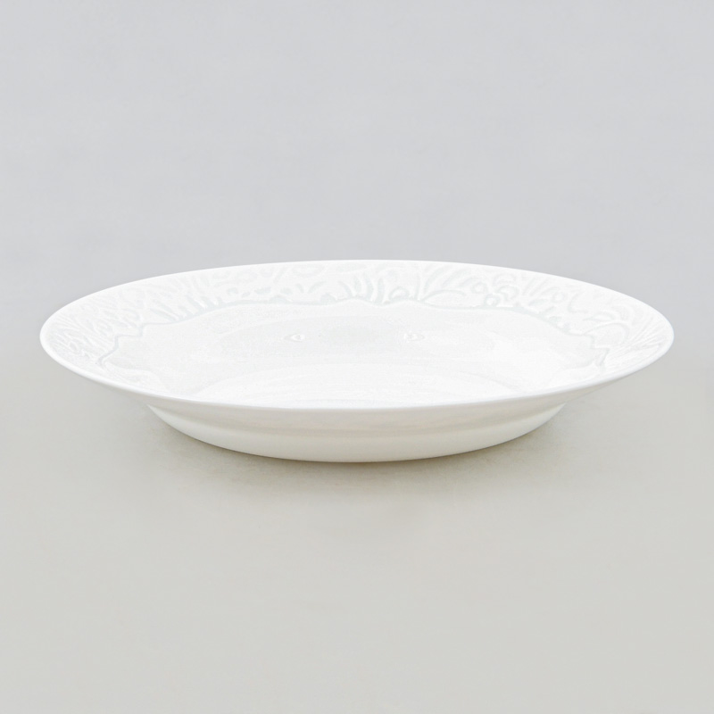 Assiette creuse blanche 'Danbury'
