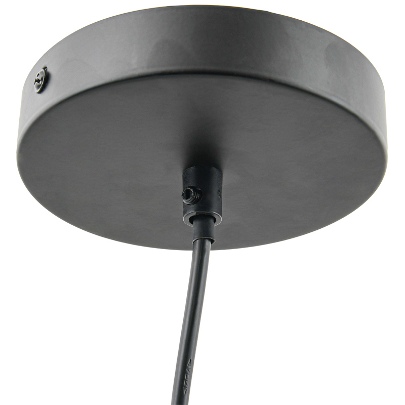 Suspension 'Yako' beige métal et rafia