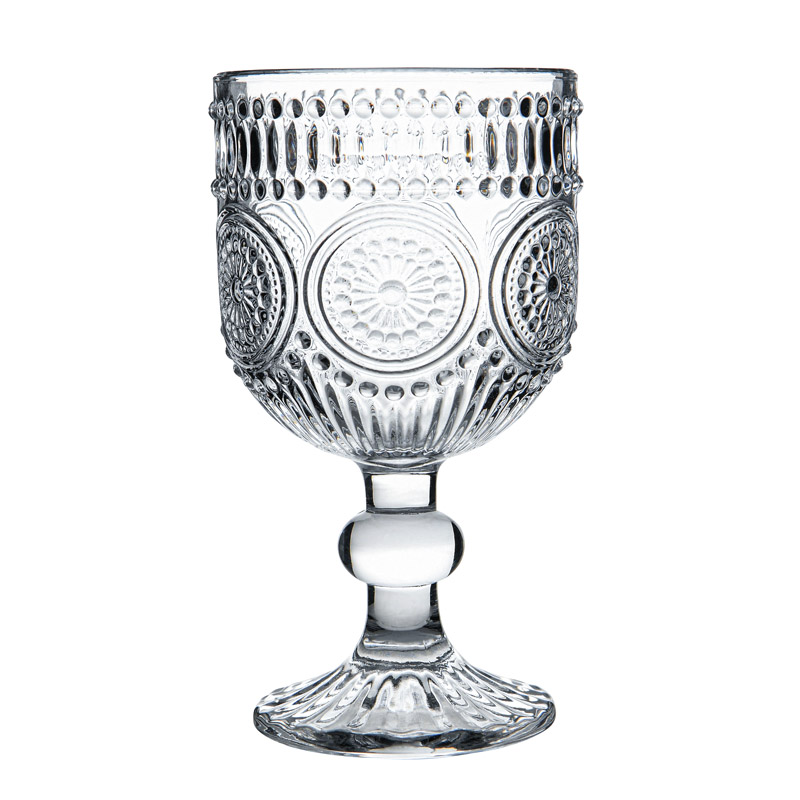 Verre à pied transparent 'Hamra'