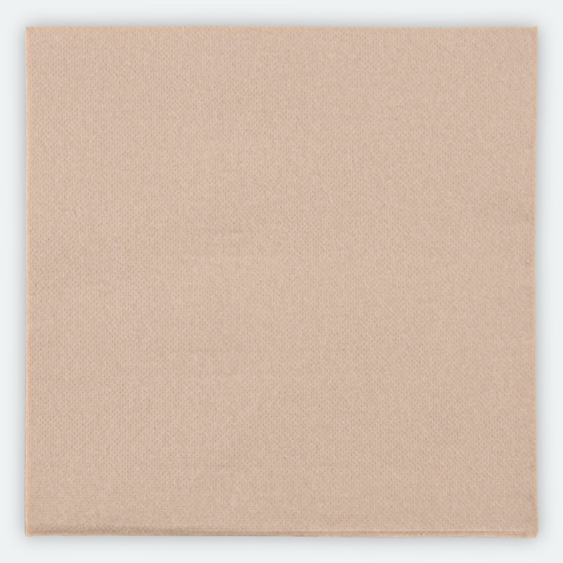 Lot de 40 serviettes couleur taupe