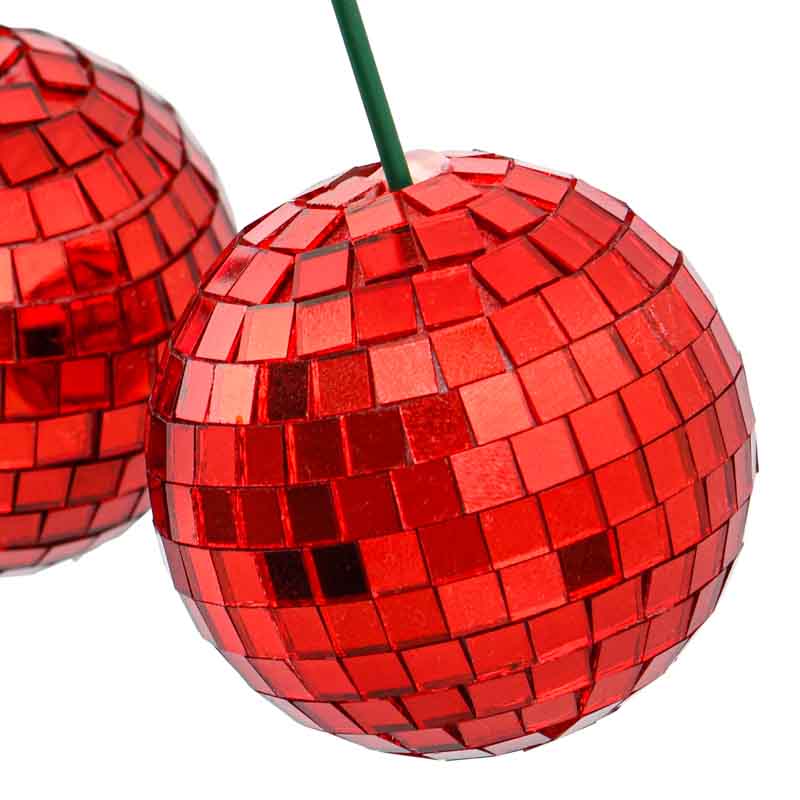 Cerises à facettes 'Pop' rouge 