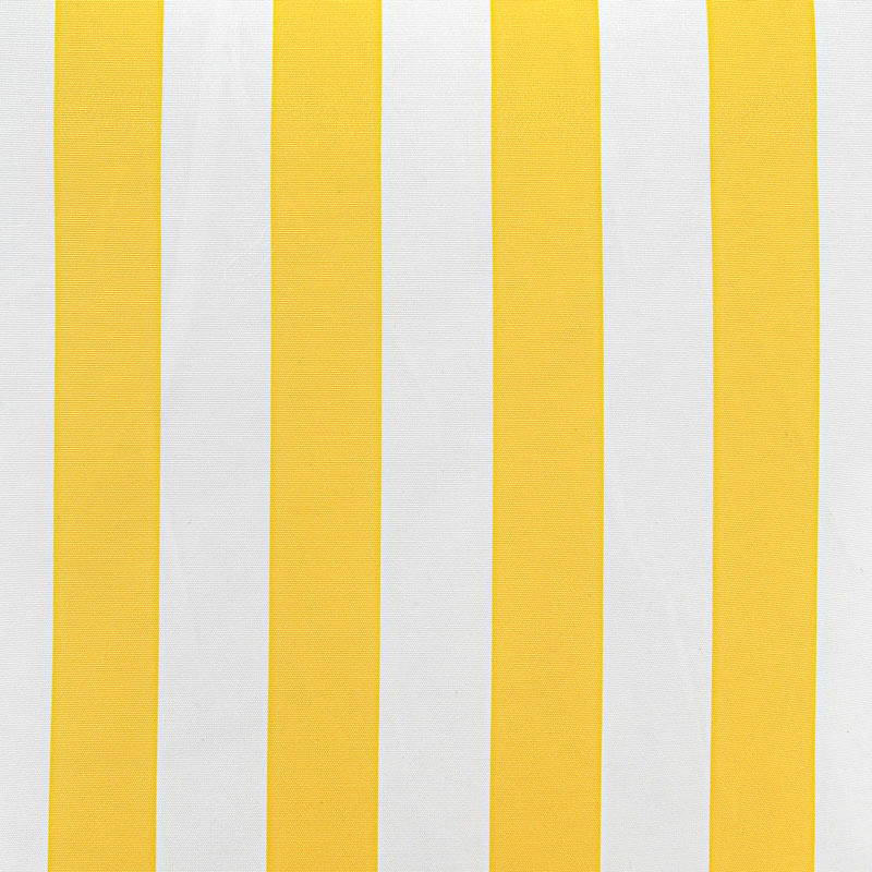 Coussin à rayures 'Soleia' jaune