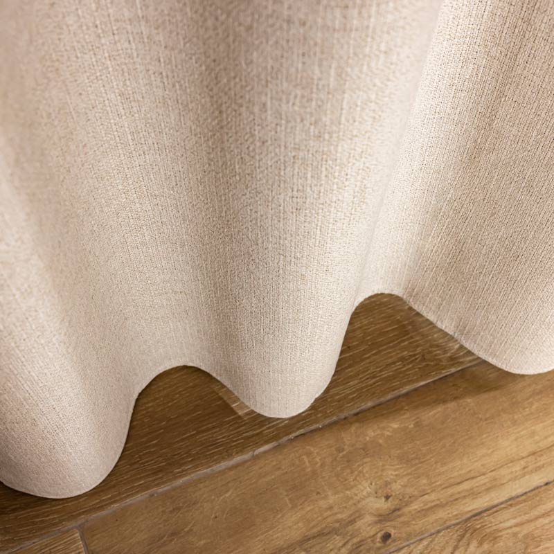 Rideau occultant beige 140x240cm