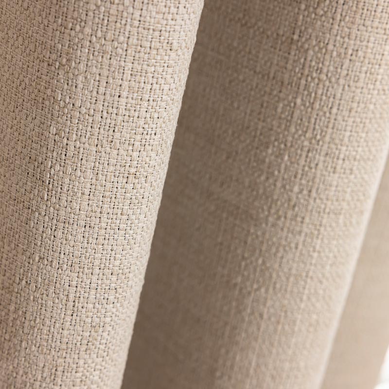 Rideau occultant beige 140x240cm