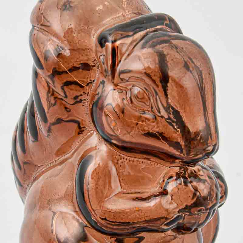 Ecureuil lumineux 'Coeur d'Automne' marron 