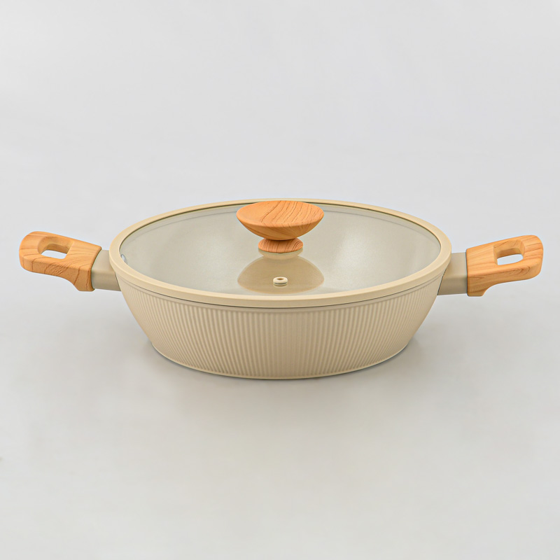 Sauteuse tous feux et induction 'Dune' beige