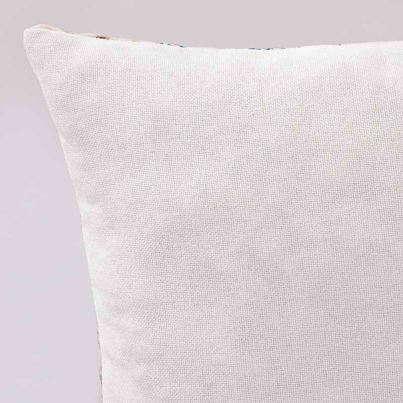 Coussin imitation lin floral 'Paolino'