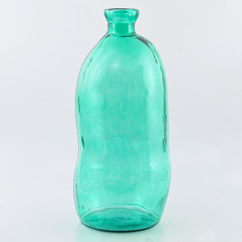 Vase 'Simplicity' en verre recyclé vert