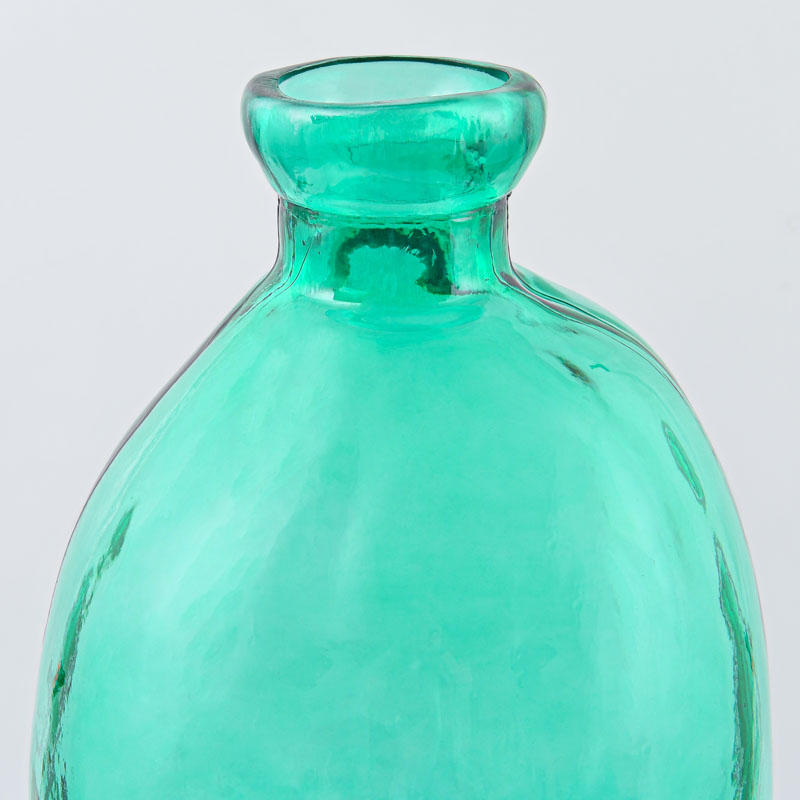 Vase 'Simplicity' en verre recyclé vert