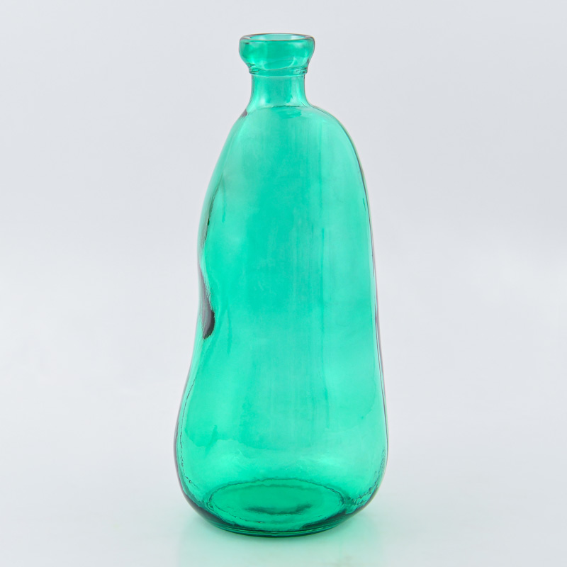 Vase 'Simplicity' en verre recyclé vert