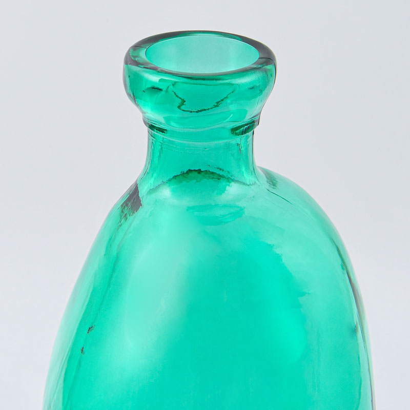 Vase 'Simplicity' en verre recyclé vert