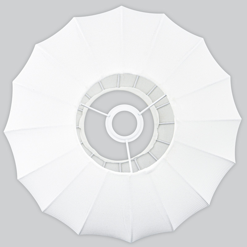 Suspension 'Ines' tissu blanc