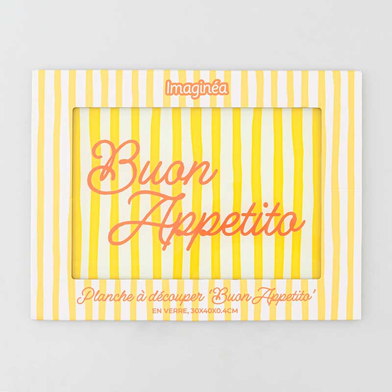Planche à découper 'Buon Appetito'