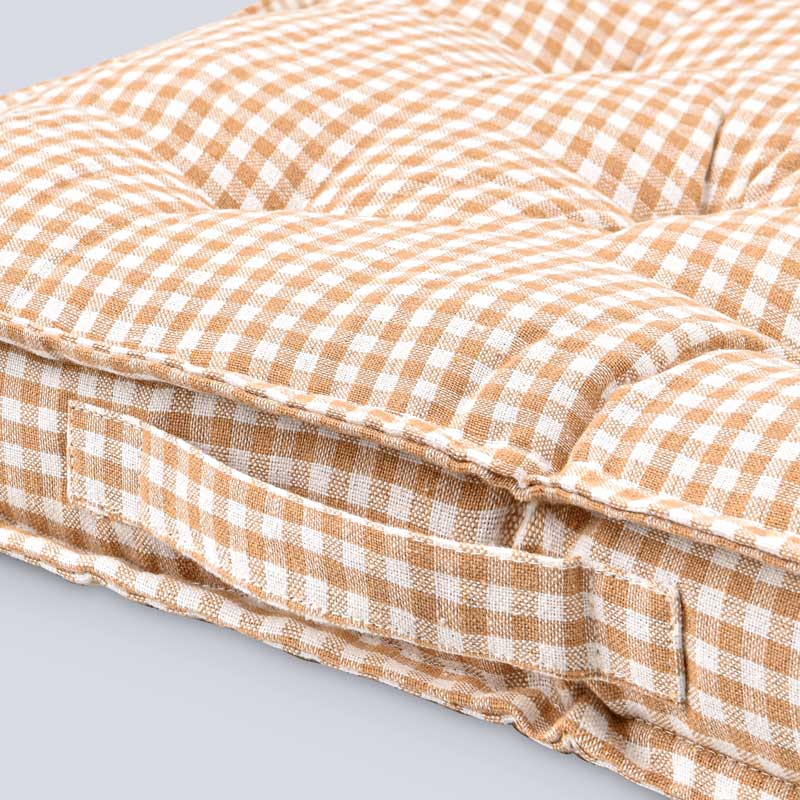 Coussin de sol 'Gustave' beige