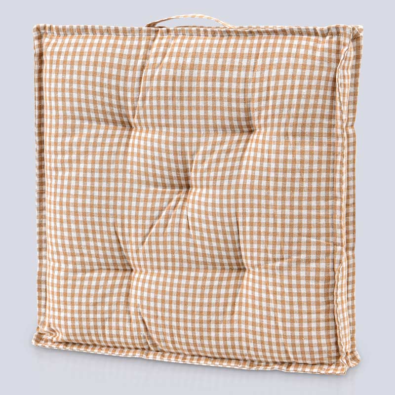 Coussin de sol 'Gustave' beige