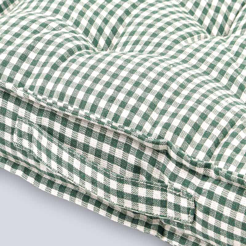 Coussin de sol 'Gustave' vert céladon