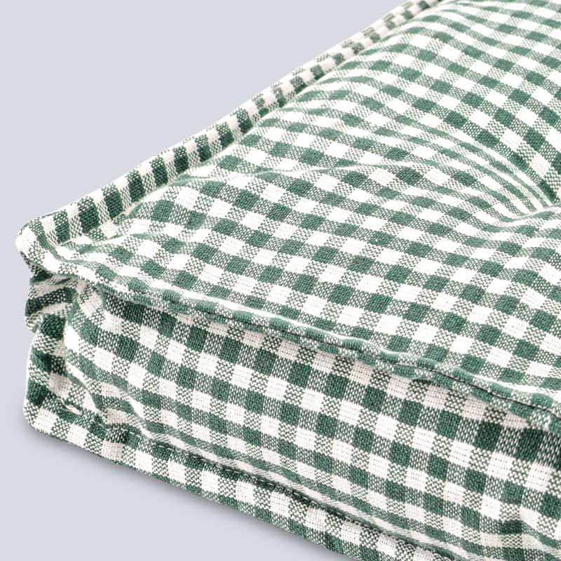 Coussin de sol 'Gustave' vert céladon