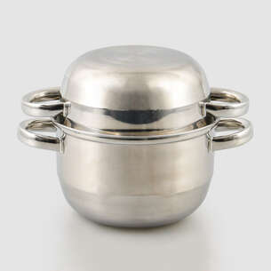 Marmite à moules en inox 2.7L