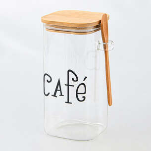 Pot à café en verre avec couvercle 1.5L