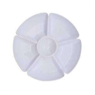 Plateau apéro forme fleur